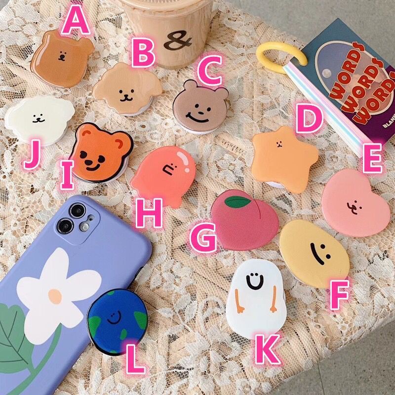 Giá Đỡ Điện Thoại Siêu Mỏng Họa Tiết Nhân Vật Hoạt Hình Dễ Thương | BigBuy360 - bigbuy360.vn