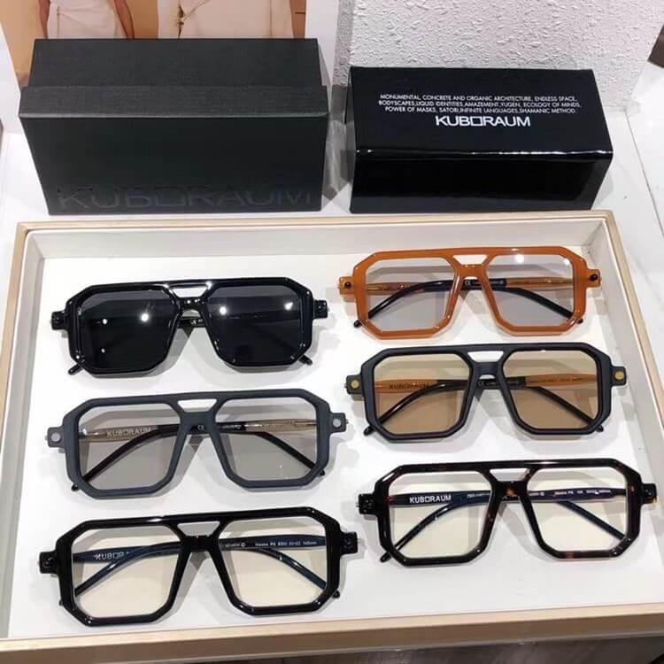 Kính Thời trang, KOBURAUM, Gọng kính vuông, Mắt kính mát, Thời trang mới nhất, Bảo Hành 12 tháng - donghokinhmat168