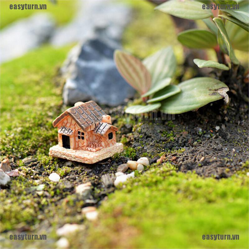 3 Mô hình ngôi nhà mini trang trí sân vườn đẹp mắt