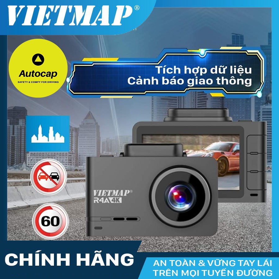 Camera hành trình ô tô VIETMAP R4A tặng thẻ nhớ Class 10 | BigBuy360 - bigbuy360.vn