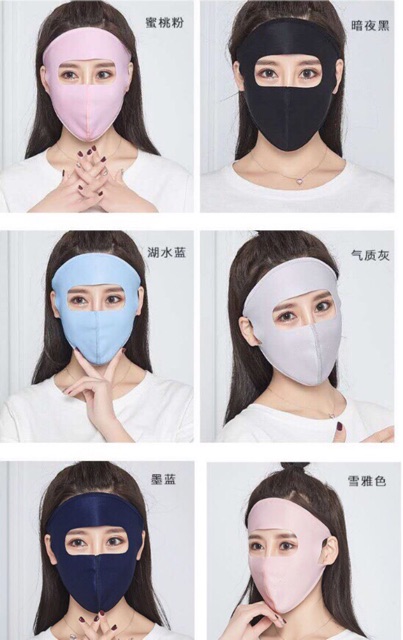 Khẩu trang ninja chống nắng (dùng cho cả Nam và Nữ )
