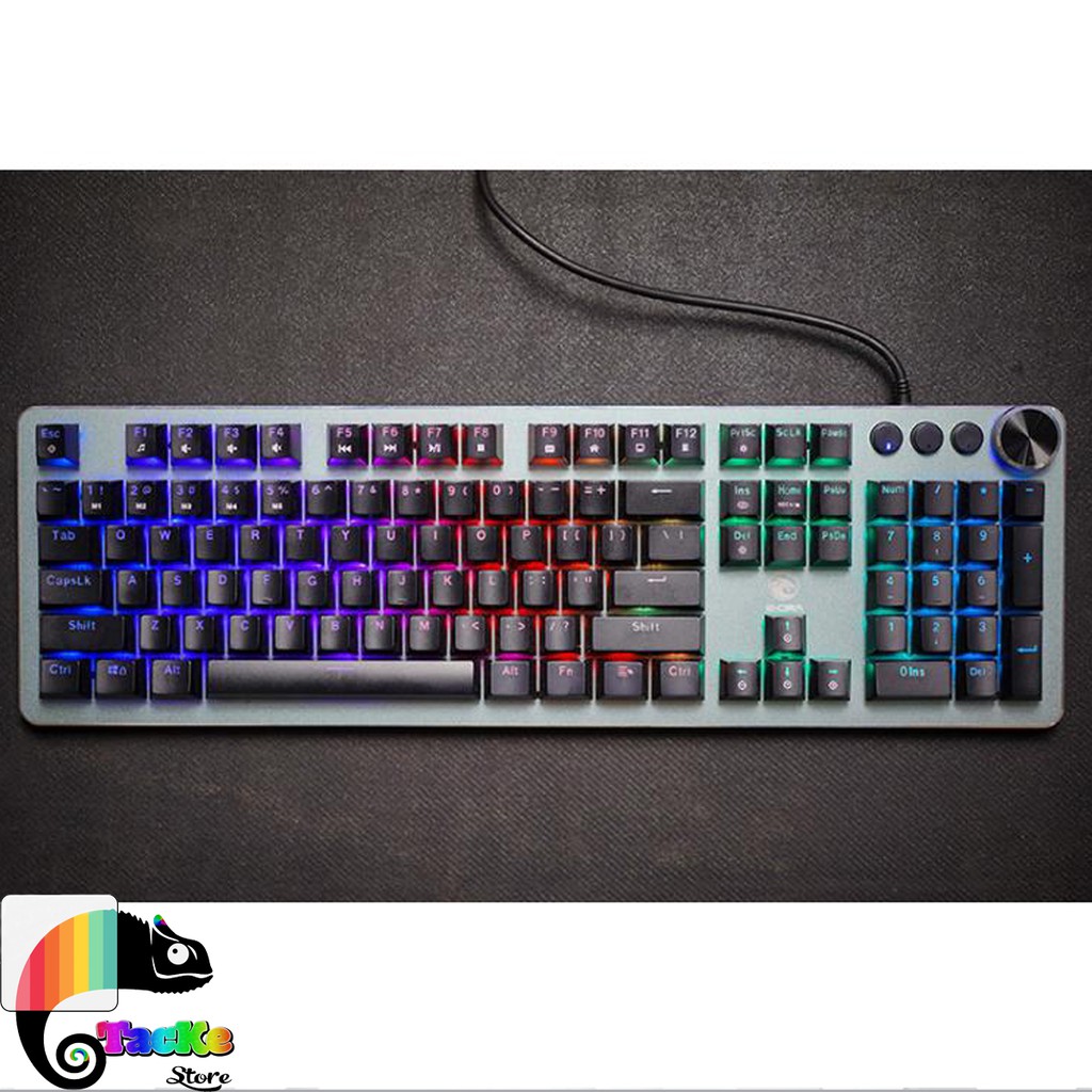 Bàn phím cơ E-Dra EK310 RGB I BH 24 Tháng chính hãng Toàn Quốc  I Gaming Mechanical Keyboard Edra EK310 RGB LED