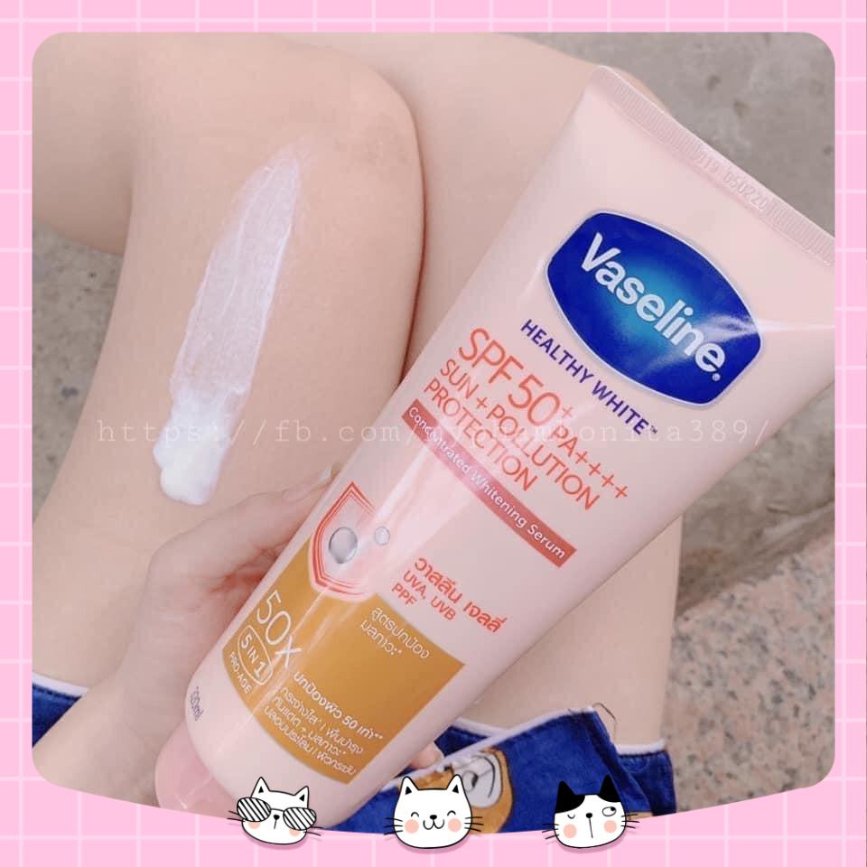 Dưỡng thể trắng da Vaseline 50x thái lan mẫu mới