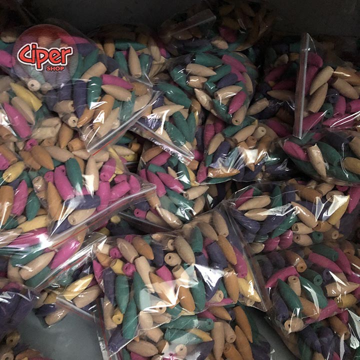 Nụ trầm hương 105 viên khói tỏa ngược hỗn hợp - Không hương - Chỉ dùng để trang trí | BigBuy360 - bigbuy360.vn