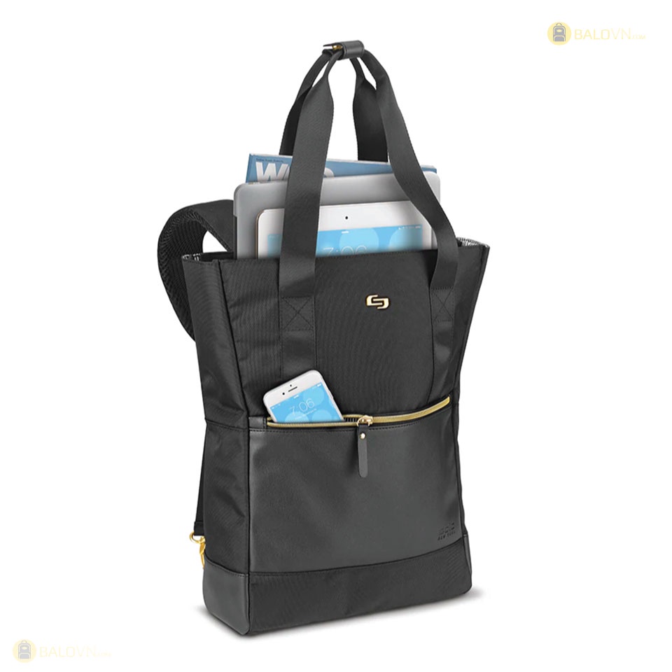 Balo Nữ Solo Parker Hybrid Tote 15.6 inch EXE801-4 Đen