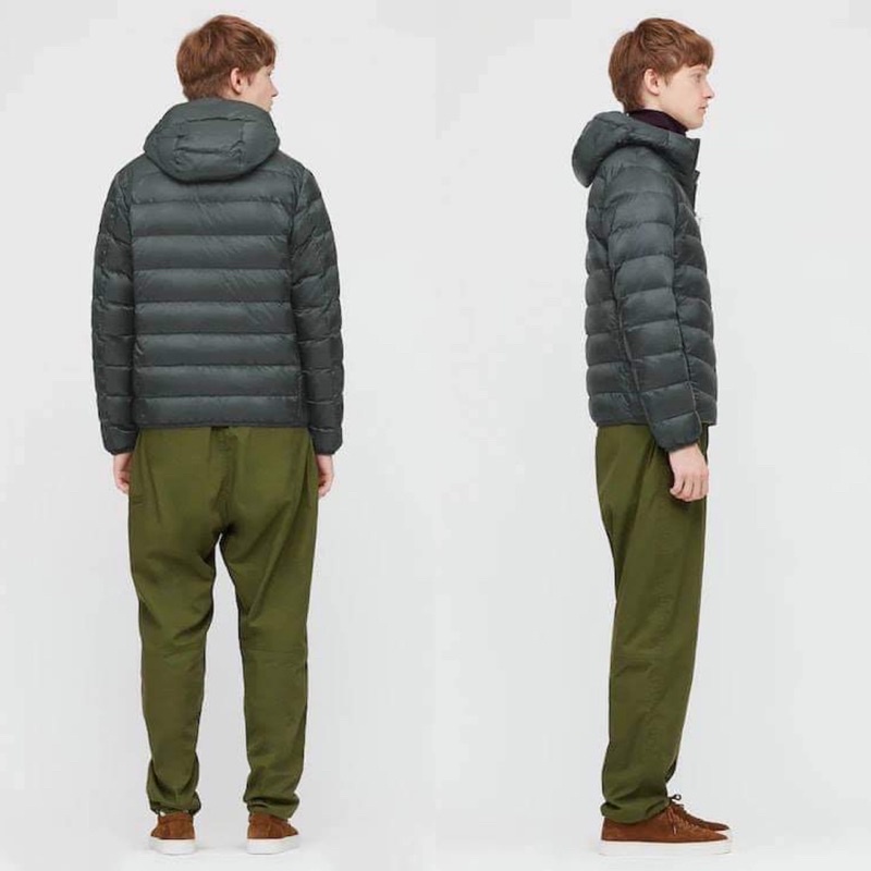 Áo khoác lông vũ siêu nhẹ nam có mũ dòng Ultra Light Down của Uniqlo