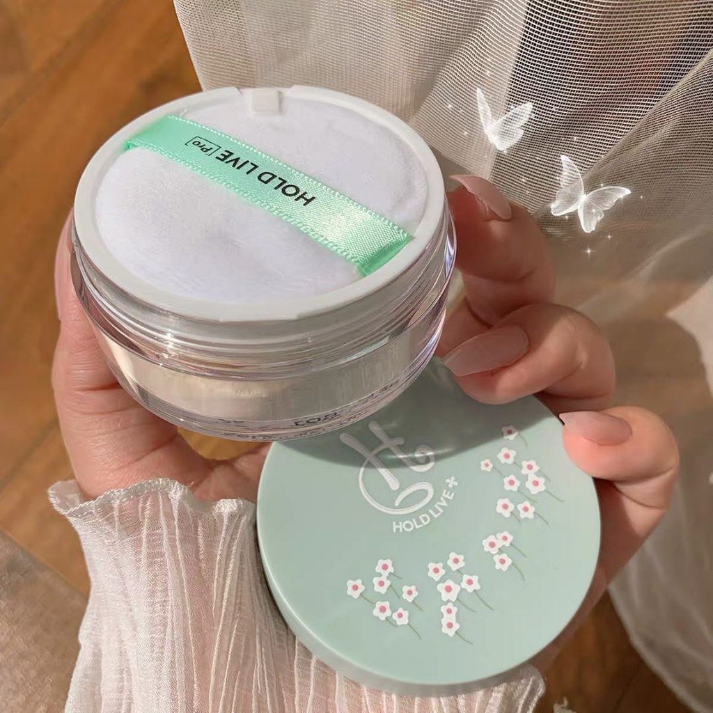 Phấn phủ kiềm dầu dạng bột Hold Live Water Honey Powder