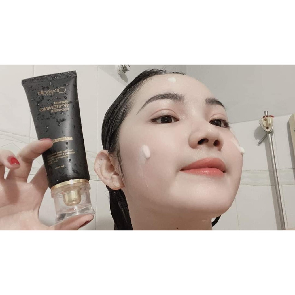 SỮA RỬA MẶT KHÔNG BỌT TINH CHẤT MẦM GẠO  QUEENIE SKIN