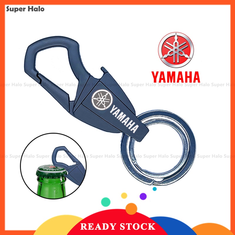 Móc khóa hợp kim hình logo sáng tạo dành cho xe Yamaha