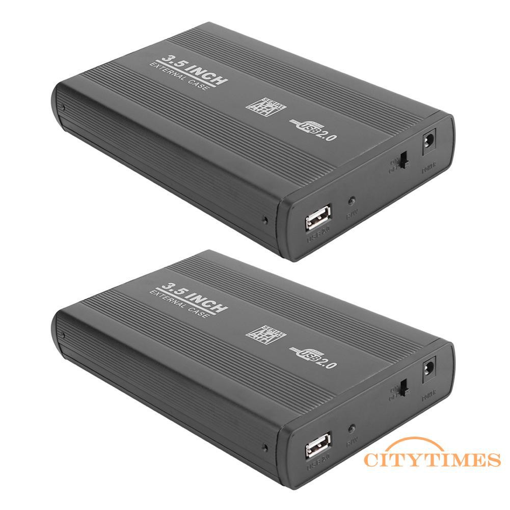 SATA Hộp Đựng Ổ Cứng Ngoài 3.5 Inch Usb 2.0 | BigBuy360 - bigbuy360.vn