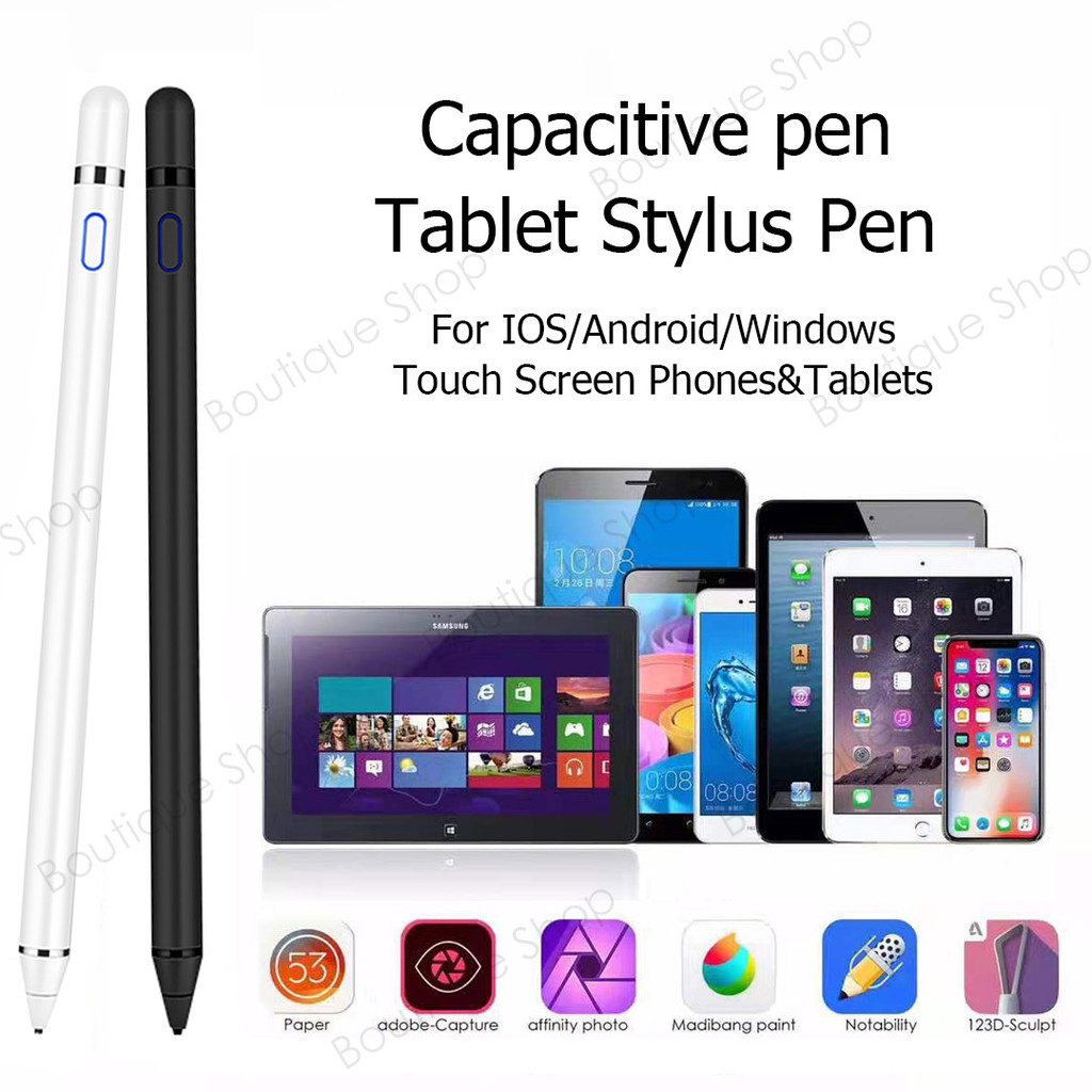 Active Stylus Pen for iPad Apple Pencil 1 2 IOS Stylus for Android Tablet Pen Pencil Ipad pen for iPad Huawei Samsung Xiaomi Smartphone