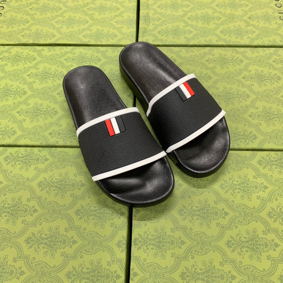 [Free Ship] Dép Thom Browne Nam - Hàng Loại 1 Qoai Ngang Đế Cao Su Đúc Nguyên Khối Trẻ Chung Năng Động 𝐇𝐀 𝐒𝐇𝐎𝐏 𝟗�