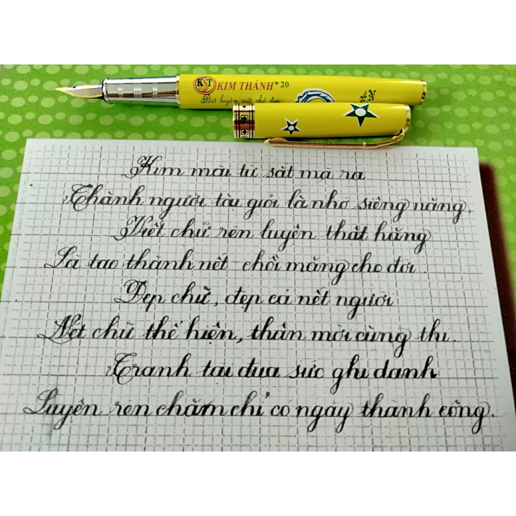 Bút máy luyện viết chữ đẹp Kim Thành 20 cao cấp