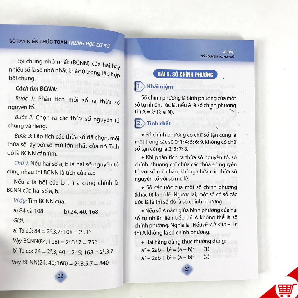 Sách - Sổ tay kiến thức THCS ( Combo 2 quyển, lẻ tùy chọn) Toán, Tiếng Anh | BigBuy360 - bigbuy360.vn
