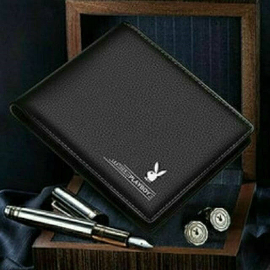 Ví nam Men194 chất liệu da Si PU cao cấp nam mini sang chảnh - Playboi