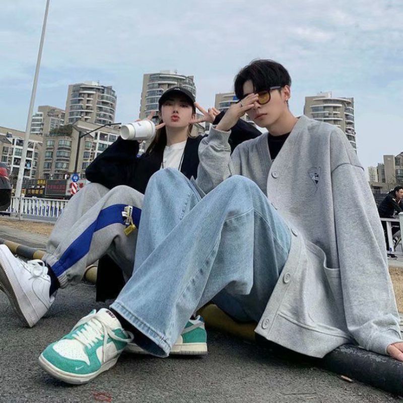 Áo khoác,Áo cagigan nỉ unisex cho cả nam và nữ