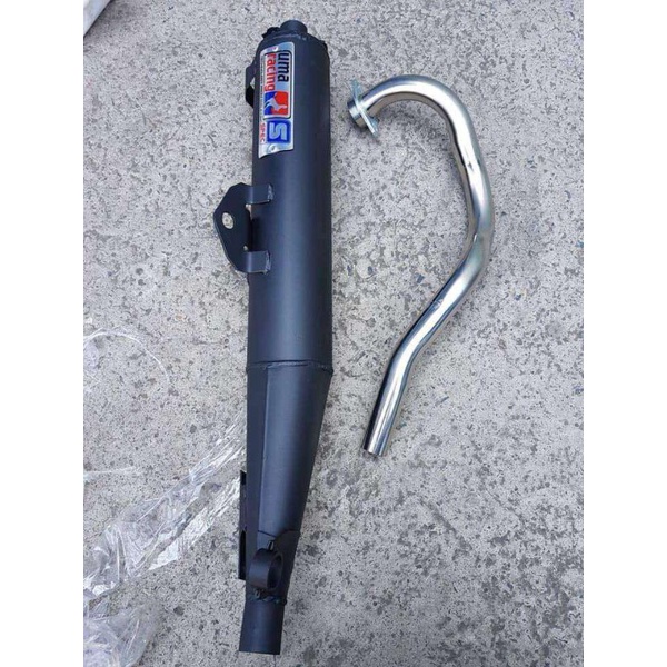 Pô uma v4 gắn exciter 150 full cổ inox ex150