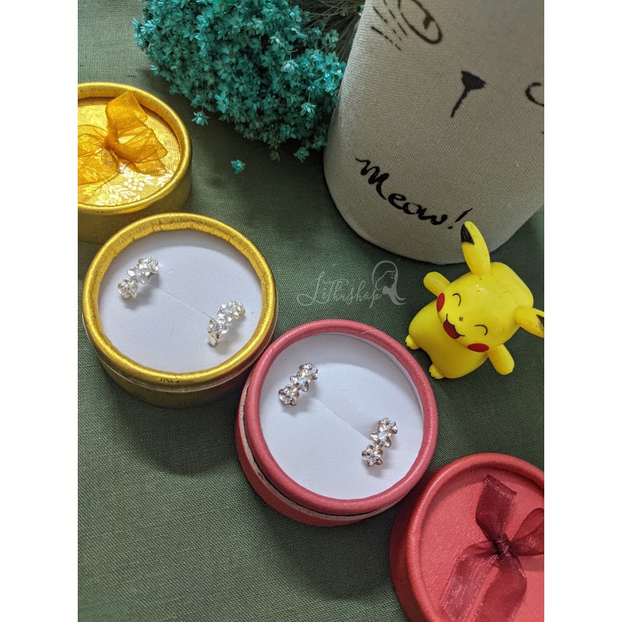 Khuyên tai bạc cực cute