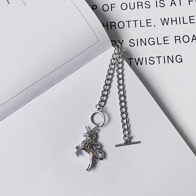 Dây chuyền thời trang mặt hình ngựa một sừng đẹp mắt 203954