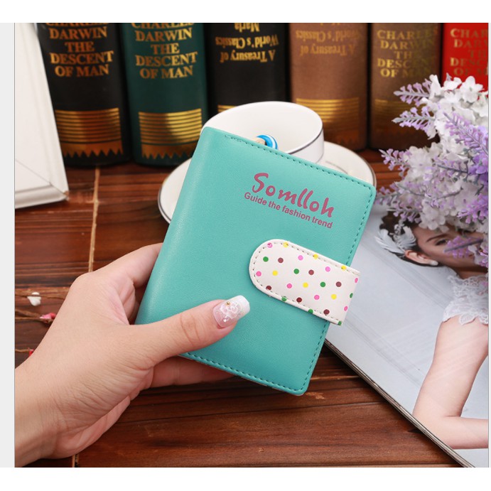 [SHOPEE GỢI Ý] Ví ngắn màu xanh đen style Hàn Quốc cực yêu...hàng mới về | BigBuy360 - bigbuy360.vn