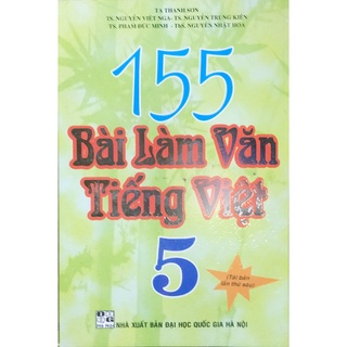 Sách - 155 bài làm văn tiếng việt 5