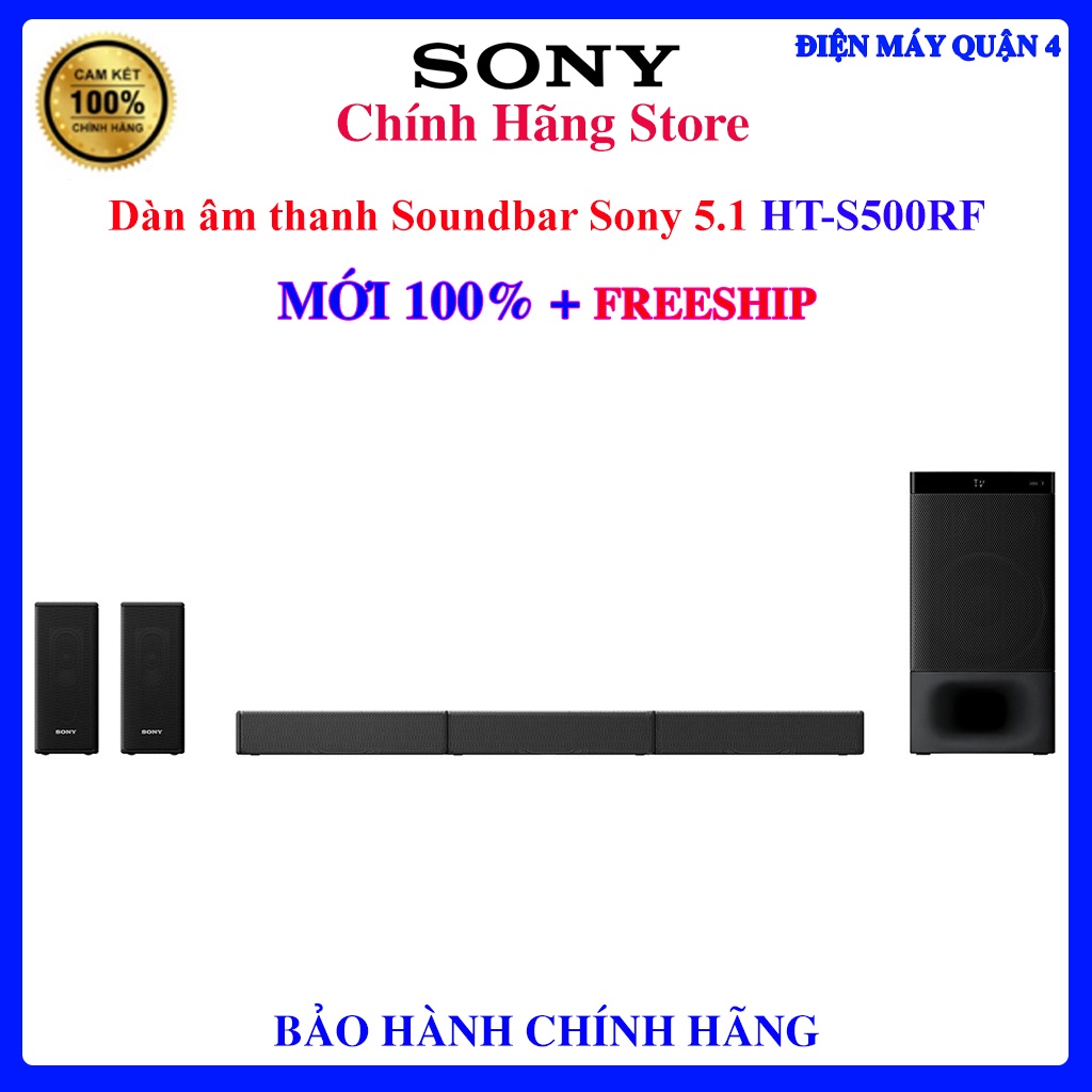 SONY S500RF - Dàn âm thanh Soundbar Sony 5.1 HT-S500RF