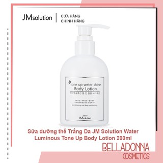 [CHÍNH HÃNG_DATE 2023] Sữa Dưỡng Thể Trắng Da Toàn Thân JM Solution Water Luminous Tone Up Body Lotion 200ml