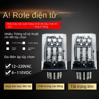 Rơ le điện từ JTX-2C 3C JQX-10F/2Z/3Z công suất cao 8 Feet 11 Feet
