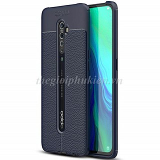 Ốp lưng OPPO Reno 2 / OPPO Reno 2F silicon giả da Auto Focus CHÍNH HÃNG