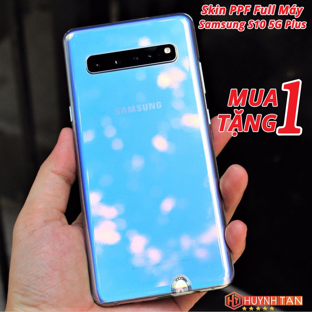 [Mua 1 tặng 1] Dán trong PPF Samsung S10 - 5G Hàn Quốc tăng cường độ bóng