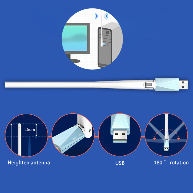 Usb Wifi Không Dây Mercury Mw150uh