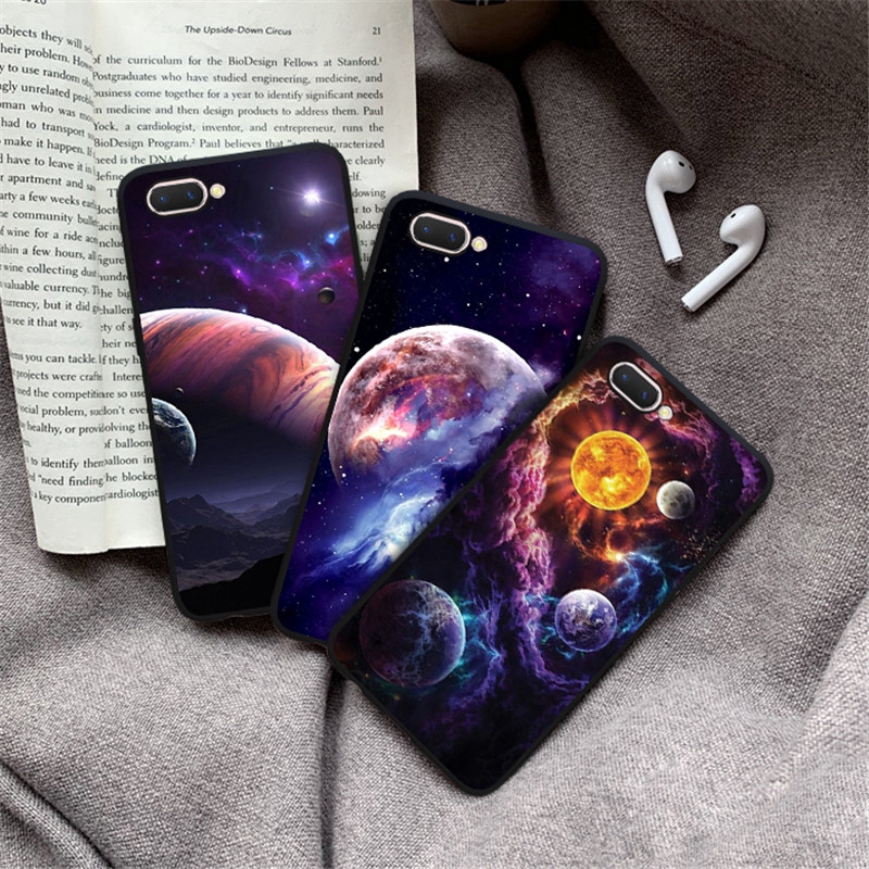 Ốp điện thoại silicone in hình vũ trụ cho Oppo A12 Neo 9/A39/F1S/A83/F5/F7/F9/F9 Pro/A3S/A5S/A71 F11 | BigBuy360 - bigbuy360.vn