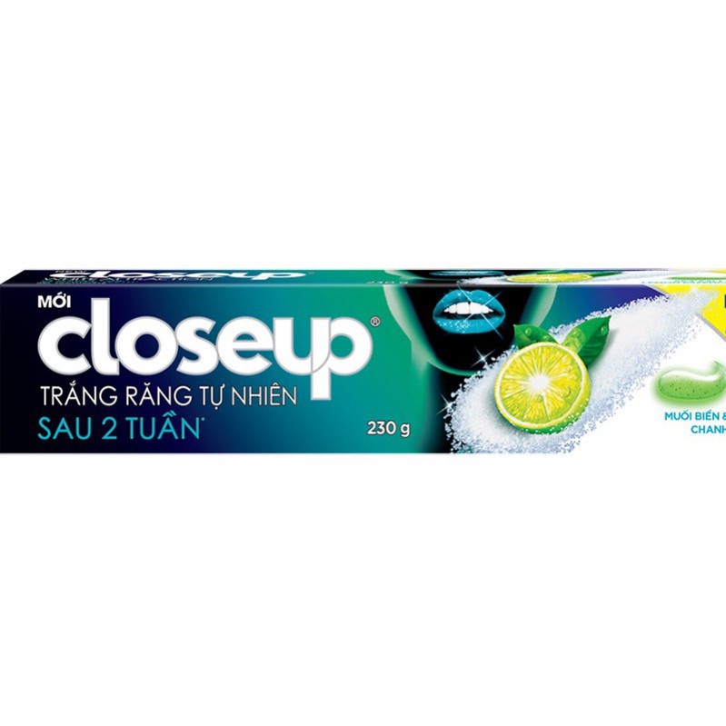 Kem Đánh Răng Close Up Muối Biển Chanh 180g