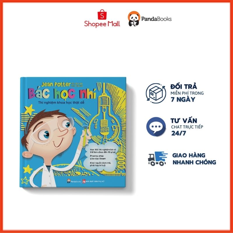 Sách Panda Bác Học Nhí - Thí nghiệm khoa học thật dễ