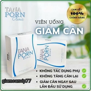 Viên uống Giảm cân Hủy mỡ bụng Tanaporn Thái lan Siêu Mạnh