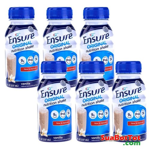 Sữa Ensure nước 237ml (Lốc 6 chai)