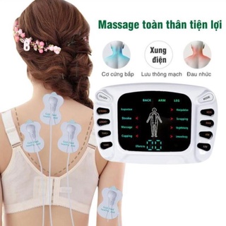 Máy Mát Xa Xung Điện, Máy Massage Trị Liệu 8 Miếng Dán .YTK-309B