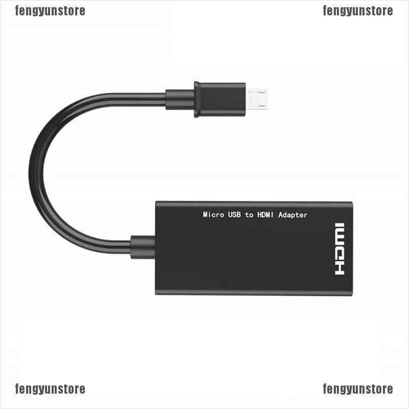 Cáp Chuyển Đổi Micro Usb Sang Hdmi Cho Điện Thoại Thông Minh Hd Tv | BigBuy360 - bigbuy360.vn