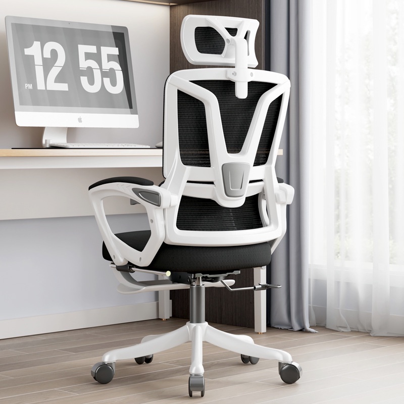 Ghế văn phòng, ghế lưng lưới công thái học ergonomic thông minh phiên bản đặc biệt có thiết kế giá đỡ l