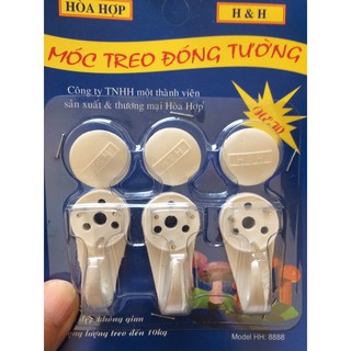 Móc đóng tường 3 đinh