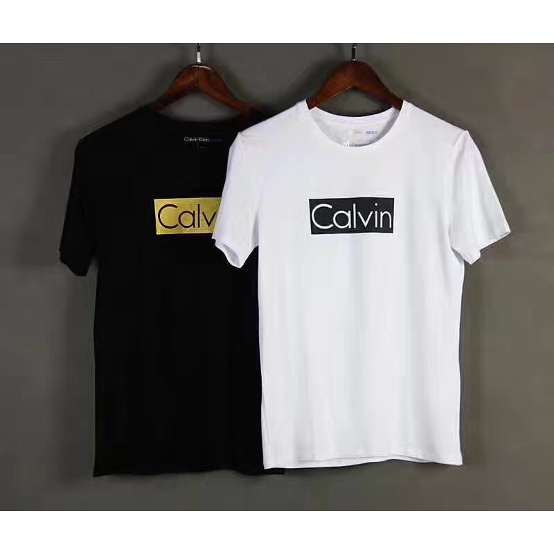 Calvin Klein Half Sleeve Short Sleeve Men's T-shirt