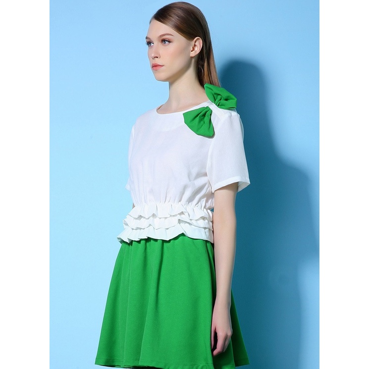 XY840 Đầm xòe nữ hè ngắn tay hàng nhập