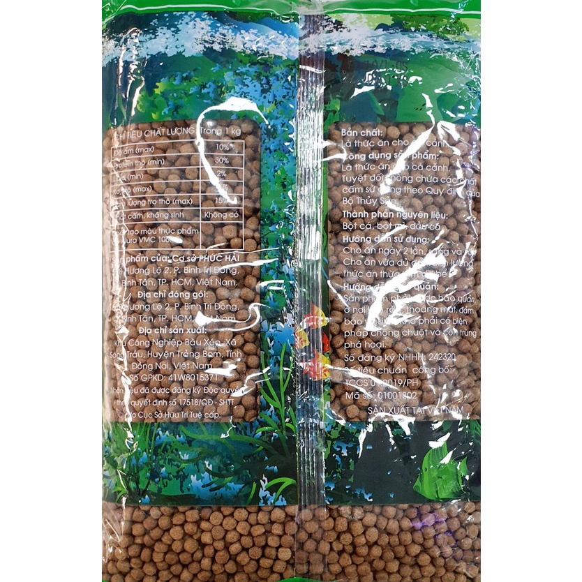 Thức ăn cho cá Shanghai 500gr