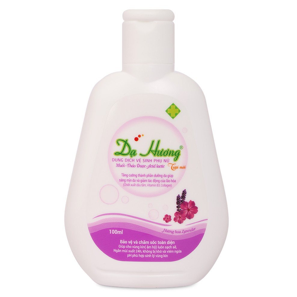 Dung dịch vệ sinh phụ nữ Dạ Hương (Lô hội xanh / Lavender tím 100ml) [CHÍNH HÃNG]