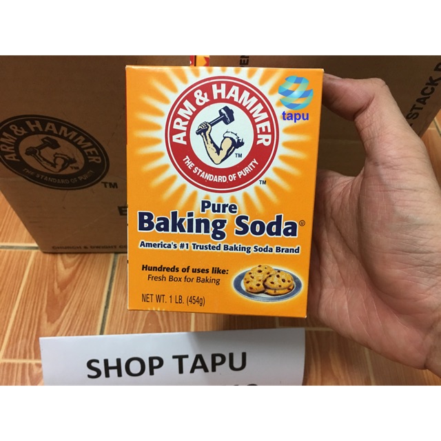 {Chính hãng - Có video} Bột Baking Soda 454g USA