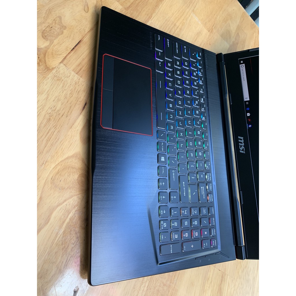 Laptop Gaming MSI GE63/ Raider 8RE i7/ 8750H/ 16G/ 256G + 1T/ GTX 1060 = 6G/ 99%