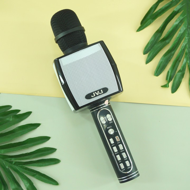 [Mã ELHACE giảm 4% đơn 300K] Micro không dây karaoke JVJ YS91 bluetooth - Hỗ trợ ghi âm