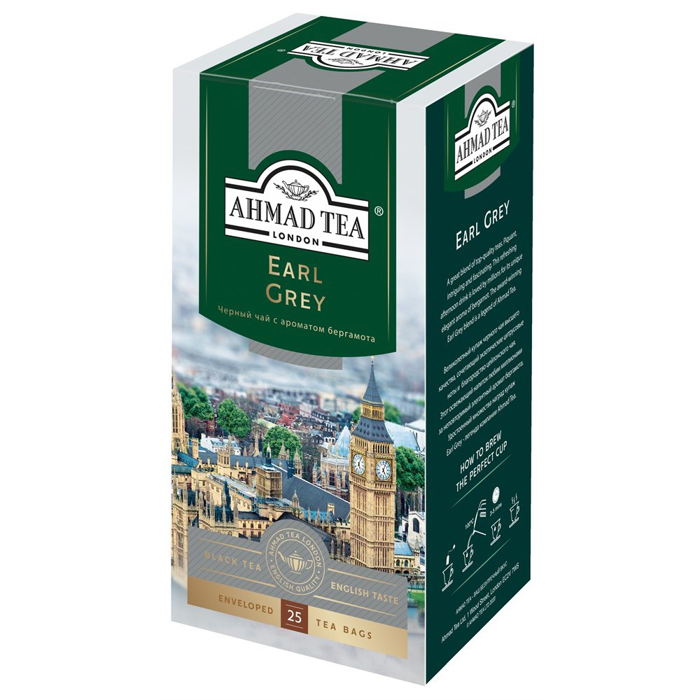 Trà bá tước Ahmad Tea - Ahmad Tea Earl Grey 25 gói x 1g
