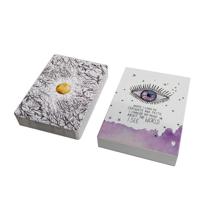 Combo Bài Universe Mysterious Oracle Cards M19 Tarot-Universe has your back và Túi Nhung Đựng Tarot