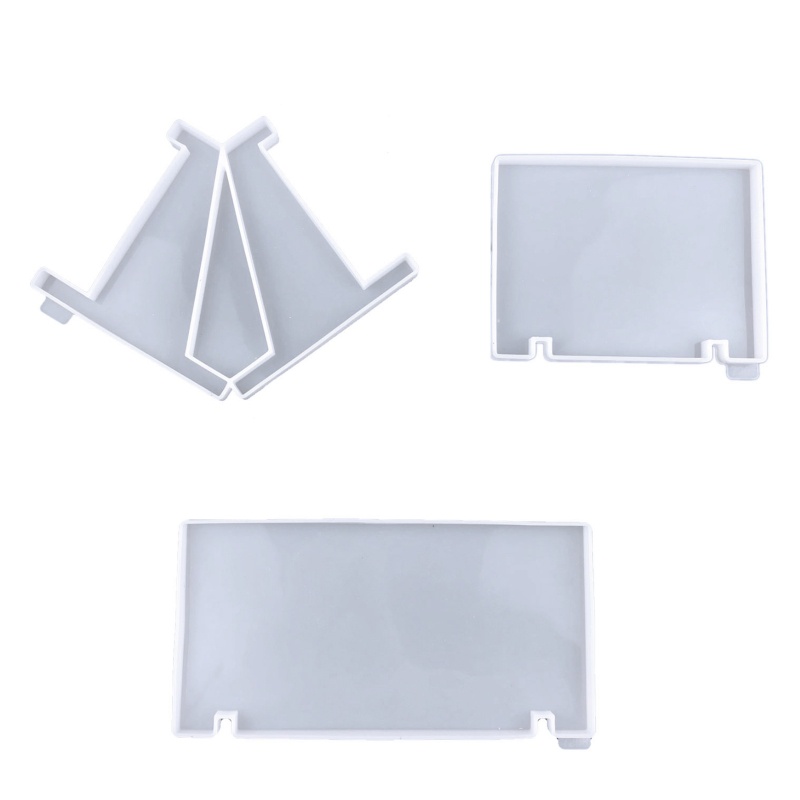 Khuôn Silicon Hình Chữ Nhật Làm Giá Đỡ Trưng Bày Epoxy DIY